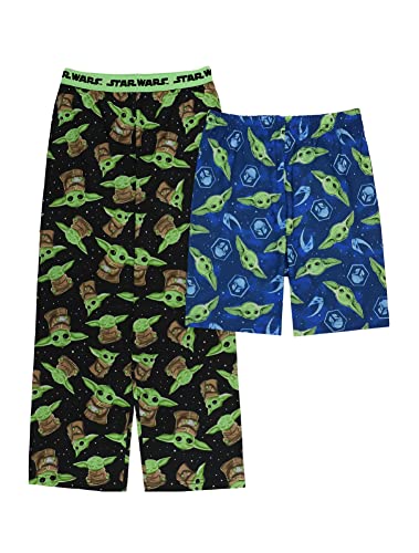 STAR WARS Big Boys 2-Piece Pajama Bottoms Set Child Envy 6-8