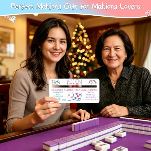 Guía personalizada para Mahjong con nombre y reglas miniatura 5
