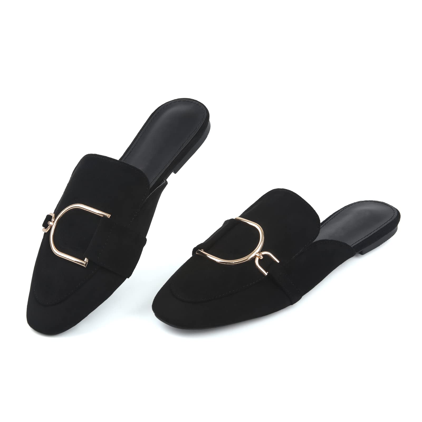 Mules for Women Flats Comfortable Slip on Women Mules Shoes