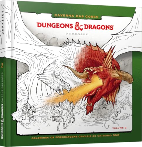 DUNGEONS & DRAGONS: CAVERNA DAS CORES - VOLUME 2 - LIVRO DE COLOR...