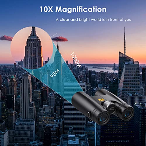 Birds Of Prey Optics 10X42 Binoculars For Adults High Powered - Hd Binoculars For Bird Watching, Binoculars For Hunting W. Carrying Bag - Travel Essentials, Cruise Ship Essentials And Camping Gear #TOP7