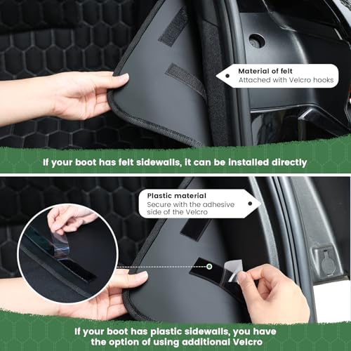 KYG Kofferraumschutz Hund Wasserdicht Hundedecke Auto Kofferraum mit Seiten- und Ladekantenschutz Kratzfest Universale Kofferraum zum Schutz des Autos 195x103cm