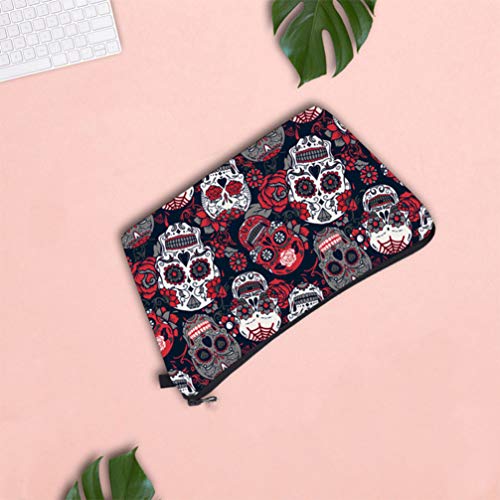 FRCOLOR 1 Pc Halloween Saco de CosmÃ©ticos Saco de Maquiagem Mini Viagem Saco de CosmÃ©ticos Saco de