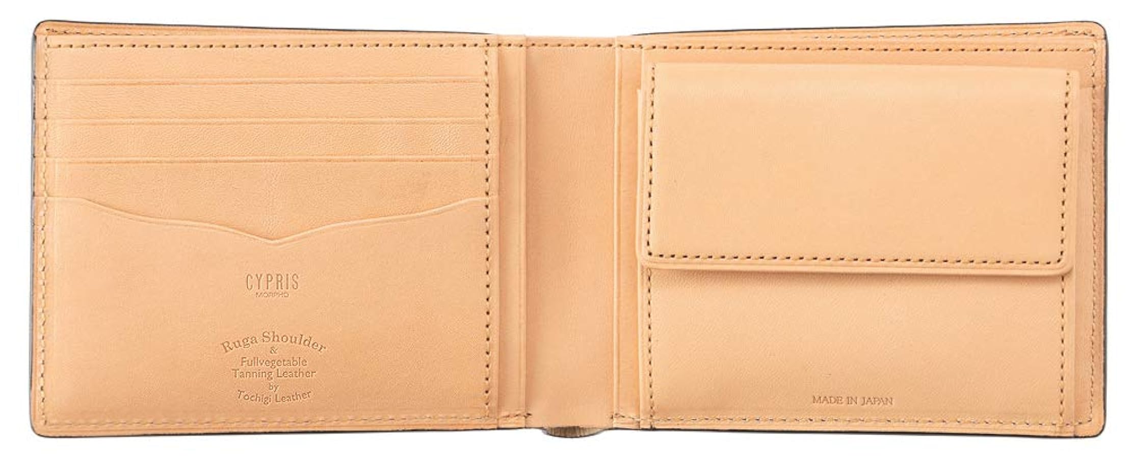 キプリス 長財布 ルーガショルダー＆フルベジタブルタンニンレザー キプリス】長財布(小銭入れ付きササマチ束入)□ルーガショルダー