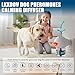 LKXDOV Dog Calming Diffuser, Calming Pheromones Diffuser Kit Appeasing Pheromone Diffuser to Calm (2Plug in+4Refill) for Anxiety Relief Reduce Aggression Fighting Barking Stress