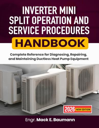Inverter Mini Split Operation And Service Procedures Handbook: Complete Reference for Diagnosing, Repairing, and Maintaining Ductless Heat Pump Equipment image 2