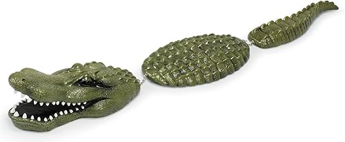 Miniatura 3 de Aquascape 93000 Señuelo de cocodrilo flotante, 34 pulgadas, verde