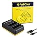 Produktbild PATONA Dual LCD USB Ladegerät für NP-BX1 Akkus kompatibel mit Sony HDR-AS15 CyberShot DSC RX100 RX1r HX50V HX300 WX300