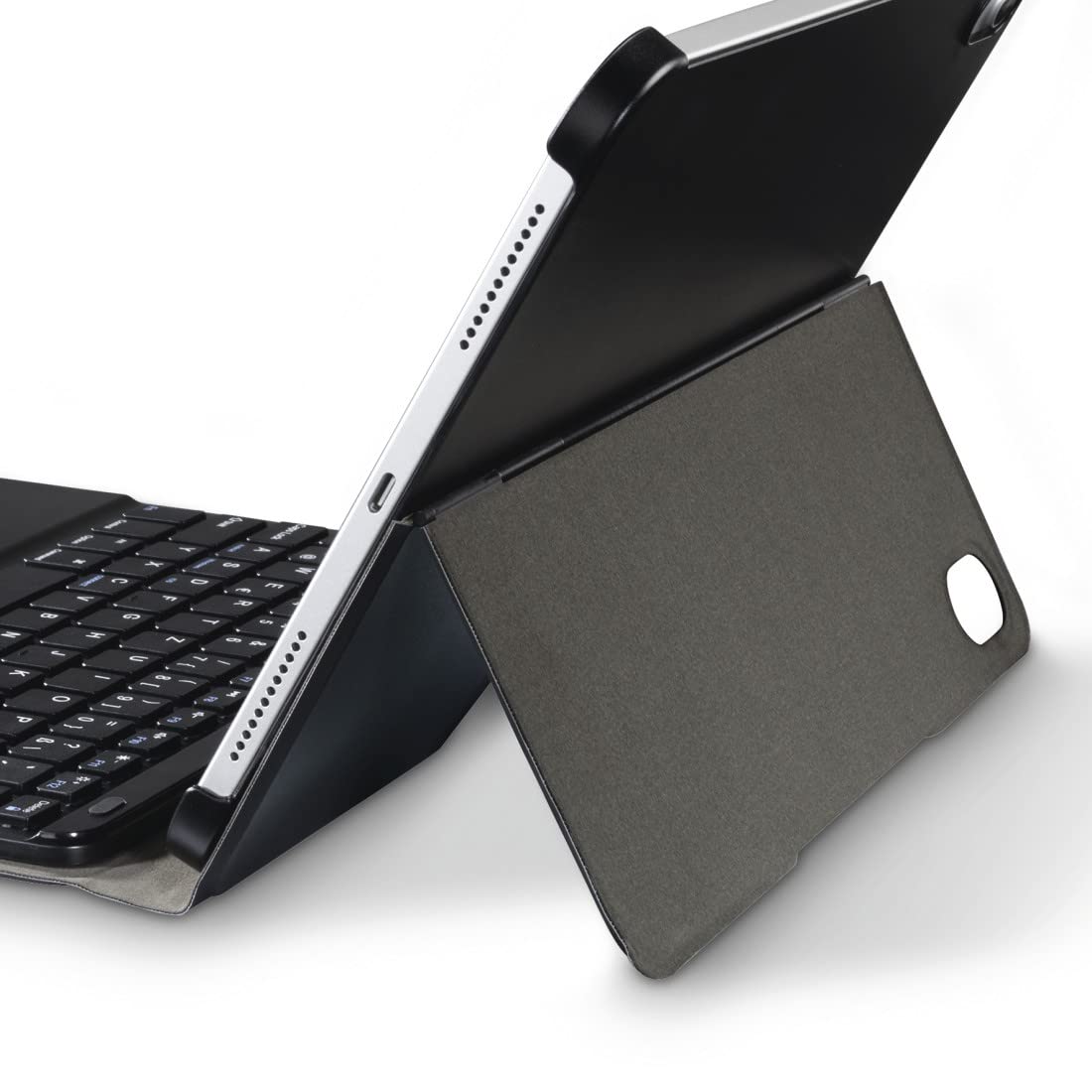 Hama Etui z klawiaturą do iPada 10. generacji 2022 (klawiatura Bluetooth z touchpadem, funkcja stojaka, magnetyczne etui na tablet, etui na tablet, do Apple iPad 10,9", wyjmowana klawiatura) czarne