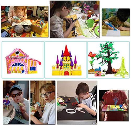 Caneta De ImpressãO 3d Profissional, Caneta 3d De Temperatura De Filamento Pla De 12 Cores, Velocida