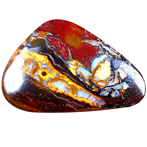 Opale Boulder naturelle de 17,30 ct, cadeau mémorable en pierre précieuse cabochon