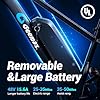 Geemax Electric Bike for Adults, 26" x 4.0 Fat Tire Ebike, 1000W Peak 1500W 48V 15.6Ah Lithium Battery Electric Bicycle, 35MPH, 21-Speed, Up to 50 Miles for Commuting, Beach, Snow #2