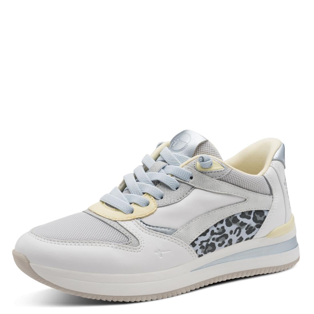 Tamaris Comfort 8-83737-46 Women's Low Trainers, White/Blue, 38 EU