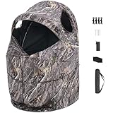 Photo Gallery vevor tenda da caccia, tenda da caccia singola con borsa per il trasporto, mimetica portatile, riparo nascosto resistente rinforzato con porta e finestra con cerniera silenziosa, per tacchini e cervi Photo Gallery vevor tenda da caccia, tenda da caccia singola con borsa per il trasporto, mimetica portatile, riparo nascosto resistente rinforzato con porta e finestra con cerniera silenziosa, per tacchini e cervi
