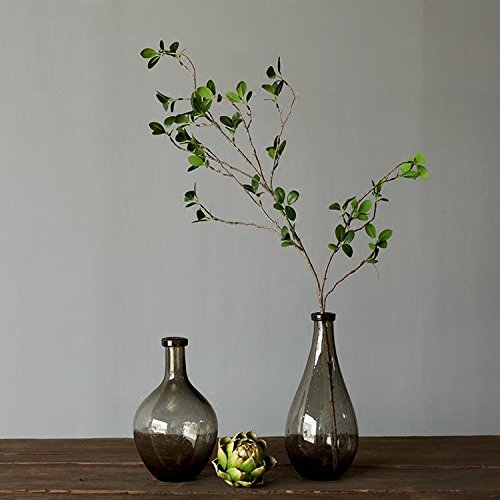 Htmeing Artificial Eucalytus Green Branches Faux Ficus Twig Home Office Shop Decoration (2Pcs) #TOP3