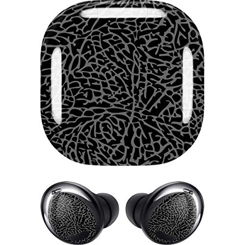 Skinit Decal Audio Skin Compatible with Samsung Galaxy Buds Pro Originally Designed Elephant Print Black Design