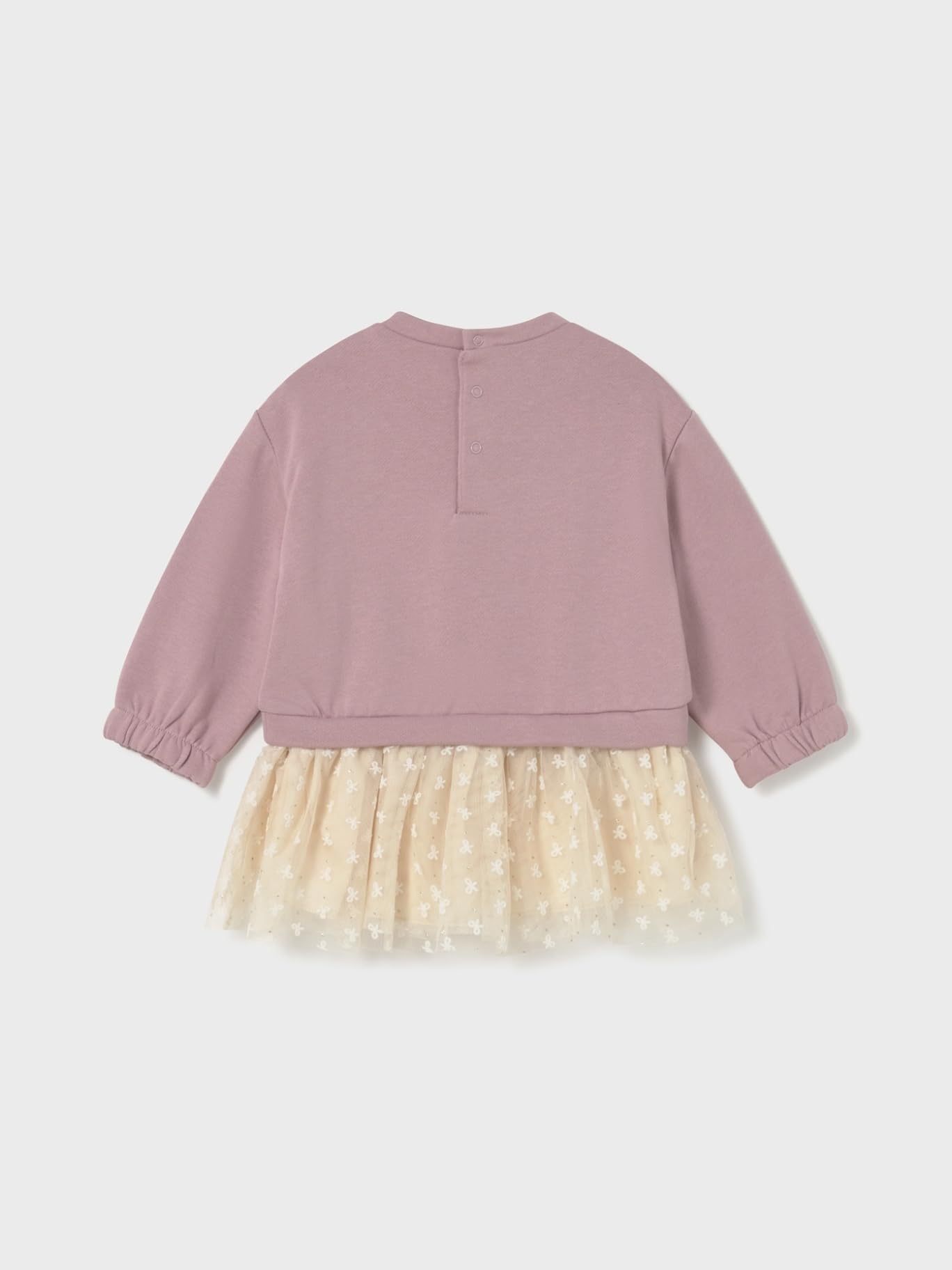 Mayoral Vestito Coordinato Tulle per Bimba Quarzo