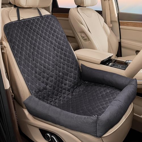 Asiento coche perros con protector antimanchas para proteger tu SUV de viajes 8