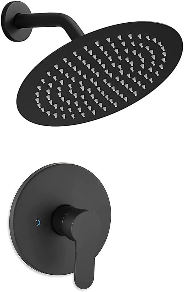 Weirun Bathroom Shower System Faucet Set with Roughin Valve,Single