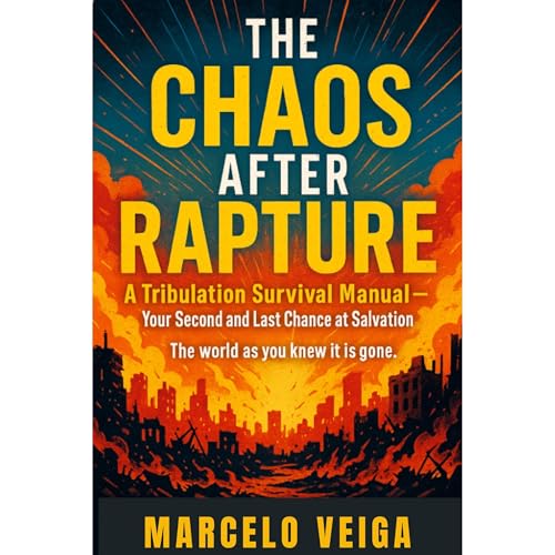 THE CHAOS AFTER RAPTURE Audiolibro Por Marcelo Veiga arte de portada