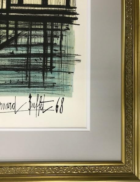 (真作)Bernard Buffet ベルナール ビュッフェリトグラフ 1968 Amazon.co.jp: 完品 ベルナールビュッフェ オリジナルリトグラフ