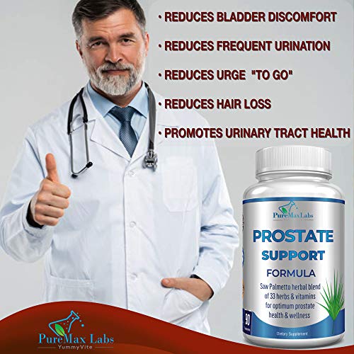 Prostate Support Formula For Men Saw Palmetto, Plant