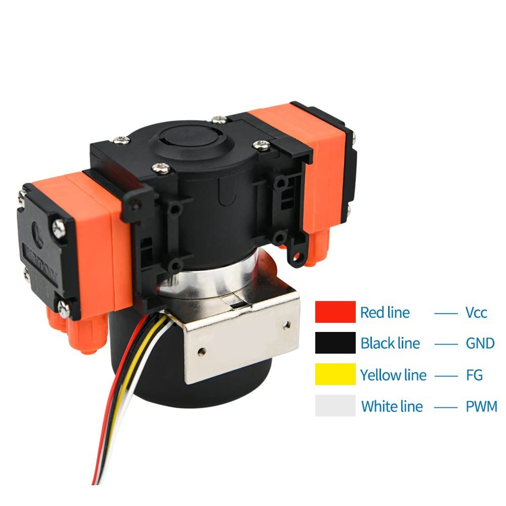 Dji Kamoer - pompe à vide KVP8 PLUS 24V DC, moteur sans balais, à membrane Minia Dji Kamoer - pompe à vide KVP8 PLUS 24V DC, moteur sans balais, à membrane Minia