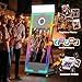 Magic Mirror Photo Booth 65“ with Camera and Printer,43'' Interactive Touch Screen Mirror Photo Booth with RGB Mood Light,Instant Print and Share for Professional Party Photography