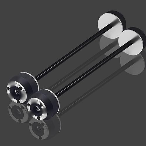 for Kawasaki for VERSYS 650 1000 for Versys650 for Versys1000 2017-2022 Motorcycle Rear Front Axle Fork Wheel Protector Crash (Color 1 Pair Silver6)