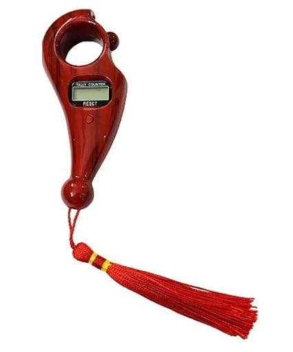 Manual Hand Finger Counting Machine Digital Head Electronic Tally Counter for Cricket Umpire and Various Counting Purpose, Plastic, Multicolour/(Pack of 1)