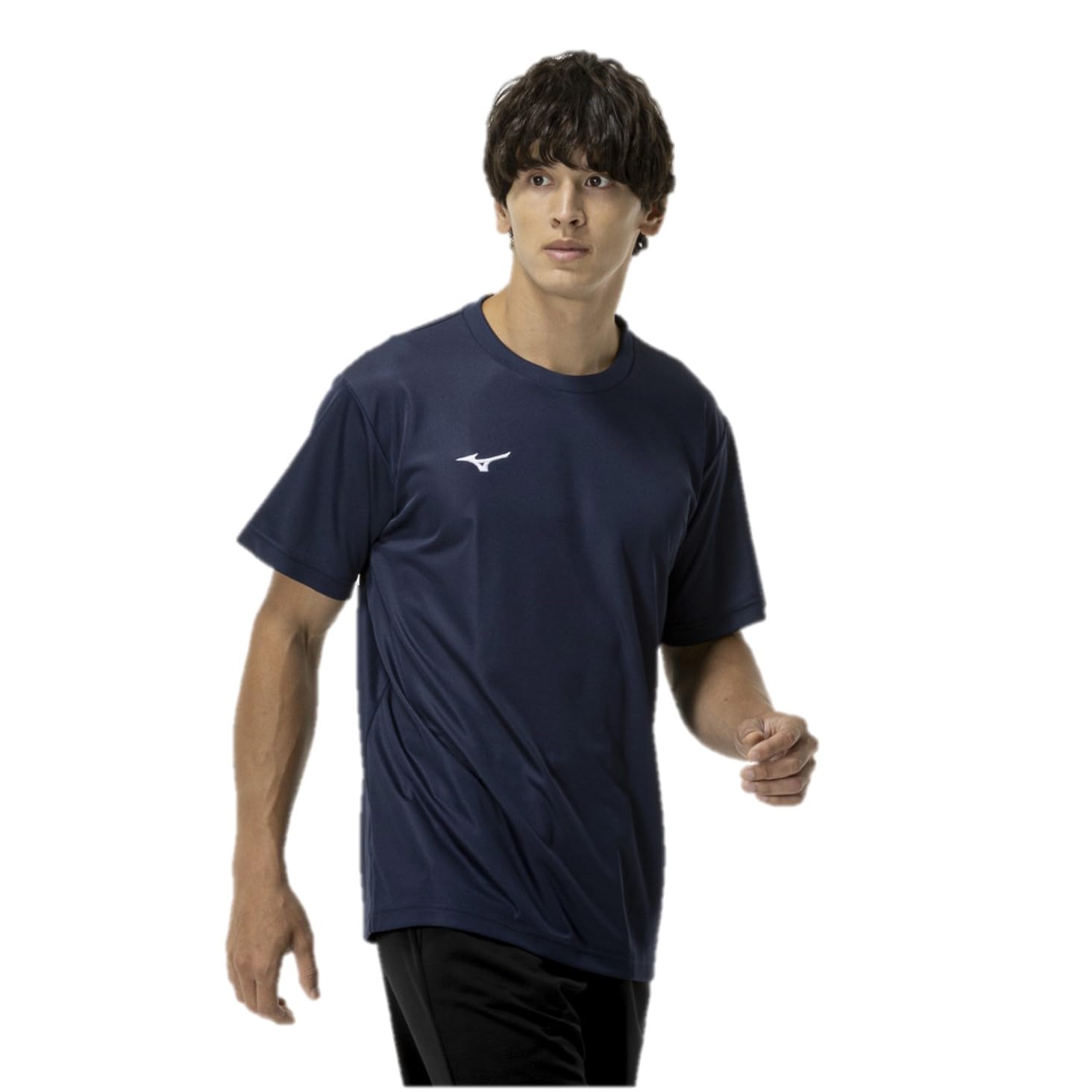 トレーニングウェア 半袖 Tシャツ ナビドライ Uネック 吸汗速乾 インナー 肌…