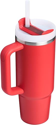 Miniatura 3 de Stanley Quencher H2.0 - Vaso de acero inoxidable con asa, pajilla y tapa FlowState giratoria de 3 posiciones aislamiento térmico, sin BPA apto