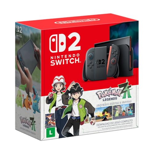 Nintendo, Bundle Console + Jogo Digital, Jogo Digital Pokémon Legends: Z-A, Nintendo Switc... Nintendo, Bundle Console + Jogo Digital, Jogo Digital Pokémon Legends: Z-A, Nintendo Switc...