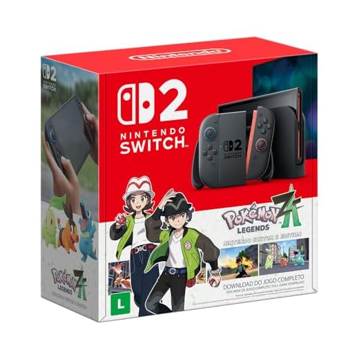 Nintendo, Bundle Console + Jogo Digital, Jogo Digital Pokémon Legends: Z-A, Nintendo Switch 2