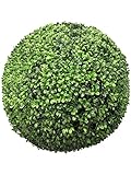 📦 Lieferumfang: 1x künstliche Edel-Buchskugel 43cm