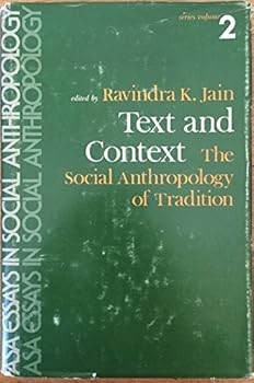 Text and Context: Social Anthropology of Tradition