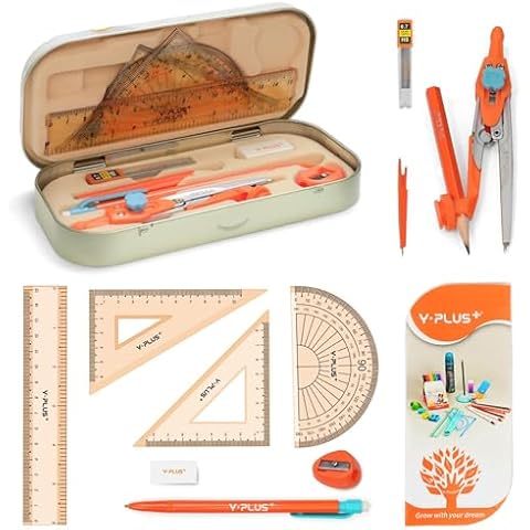 Kit de Géométrie YPLUS 12 Pièces Cover