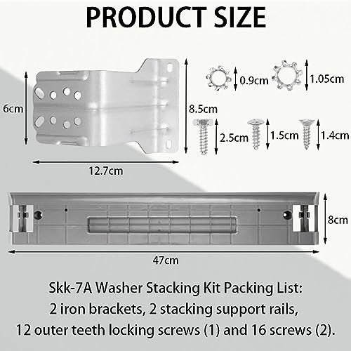 Mejores precios y opiniones de Kit apilado lavadora disponible en línea para comprar. 5 Imagen adicional