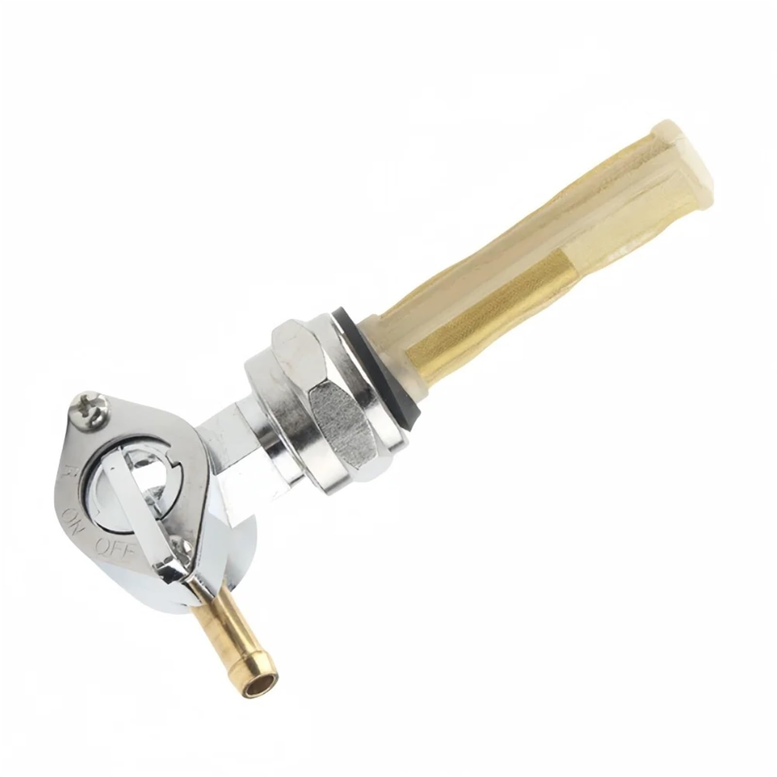 Grifo de gasolina con válvula selectora antifugas de 22 mm para Harley Davidson 4