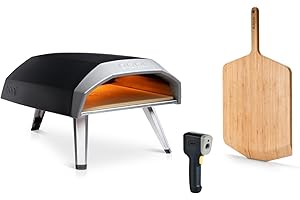 Ooni Koda 12 Gas Pizza Oven Bundle: Perfect for Outdoor Pizza Making