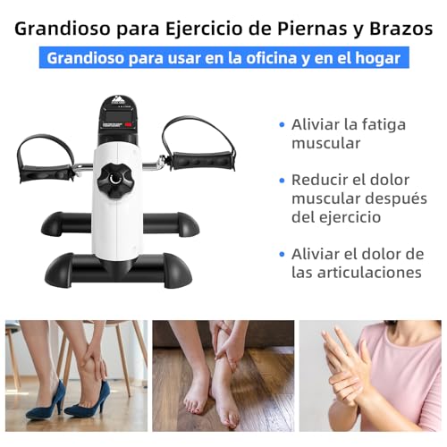 Pedales estáticos mini para ejercitar piernas mientras teletrabajas 2