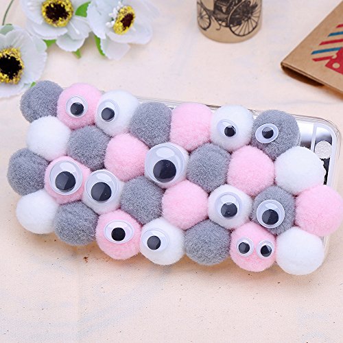 Decora 1 Box Mixed 8Mm/10Mm/12Mm/15Mm/18Mm/10X8Mm/10X12Mm Mixed Wiggly Toy Eyes With Self Adhesive Collection #TOP6