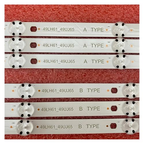FLYFLZJYJR Retroiluminación LED for 49LJ624V 49UJ654T 49UJ701V 49LJ614V 49UJ650 49UJ670V 49UJ634V 49UJ670 49UJ651V 49LJ61 49LH61 49UJ65 AB 27LED