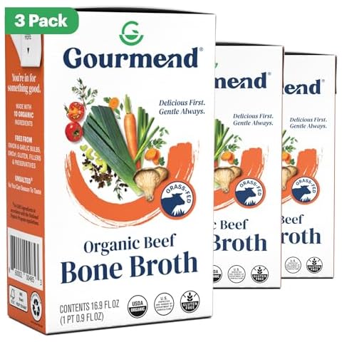 Gourmend Foods Organic Beef Bone Broth Cover