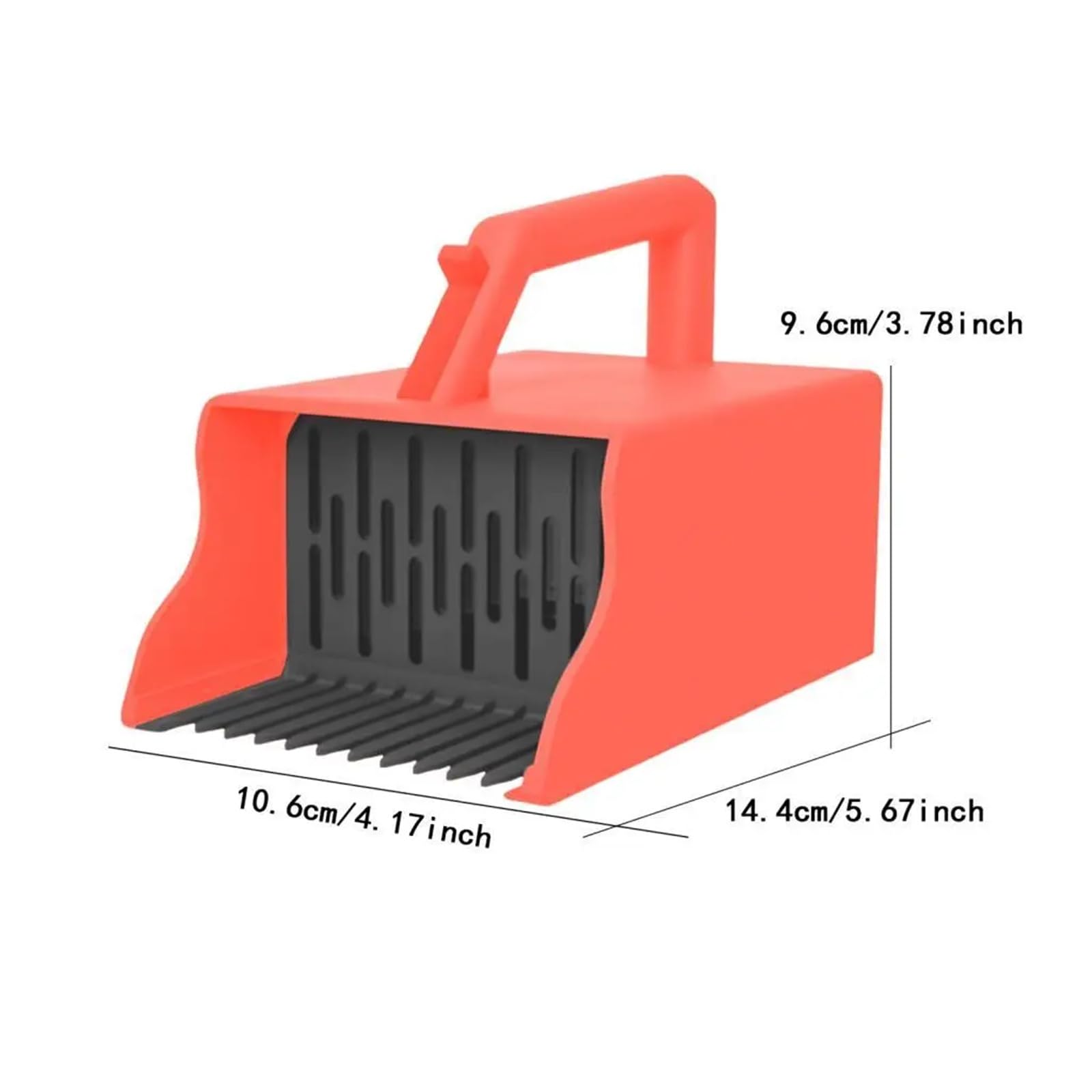 Generisch Tragbarer Beerenpflücker mit Kamm und ergonomischem Griff for Blaubeeren und kleine Beeren(Red)