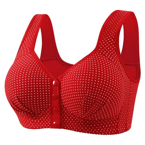 Cocila Women Sexy Lace Front Shaping Cup Adjustable Shoulder Strap Large Size Bra Sujetadores Lactancia Pecho Grande Sujetador Sin Aros Ni Cierre Tirantes De Algodon Brasier Postoperatorio