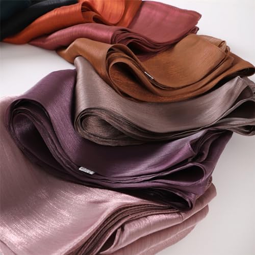 SUNDSGT Hijab Scarf for Women Silk Feeling Hijabs for Women Muslim Lightweight4