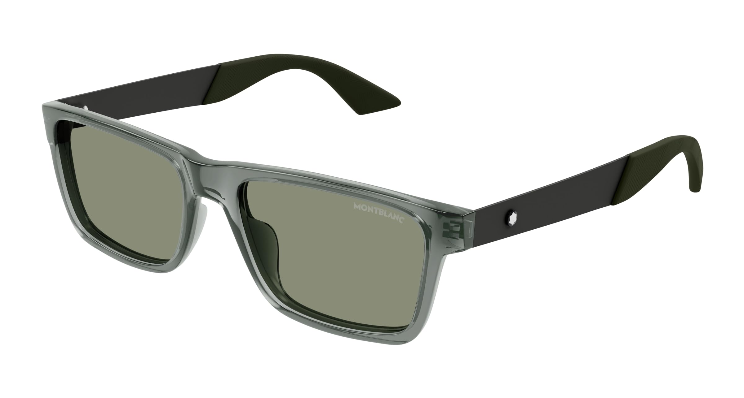 Montblanc MB0299S-007 56 okulary przeciwsłoneczne Man Recycled Ace Okulary przeciwsłoneczne, sportowe, wielokolorowe (wielokolorowe), jeden rozmiar