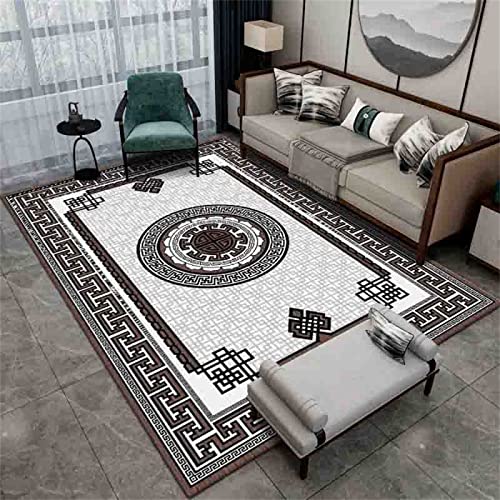 Tapis de patio café rétro pour créer un salon de balcon chaleureux