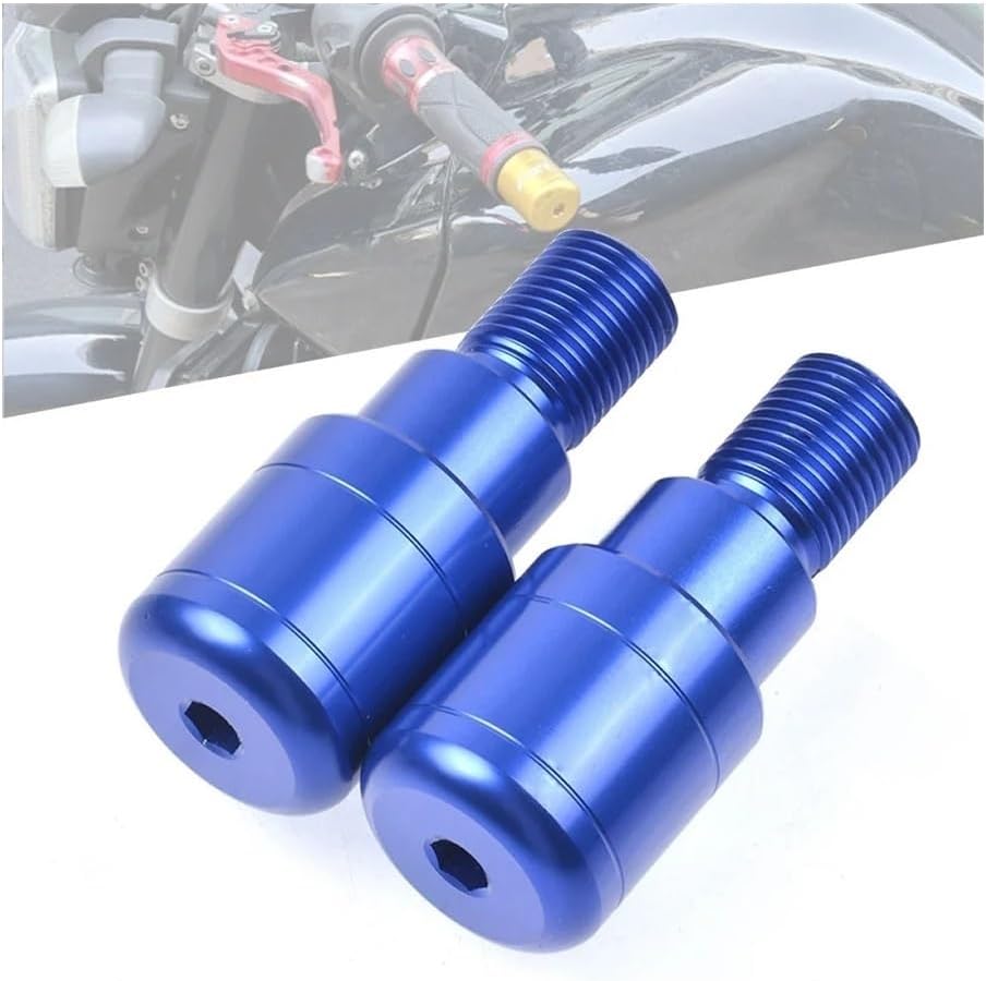Motorcycle Handlebar End Plugs for Yamaha Mt-125 Mt-07 Fz-07 Mt-09 Mt-10 Fz10 XJR 1300 Motorcycle 7/8 Handle Bar End Weight Handlebar Grips Cap Silder